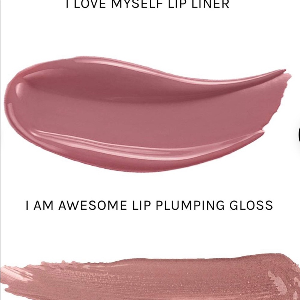 The I am awesome lipstick kit deep nude color-New